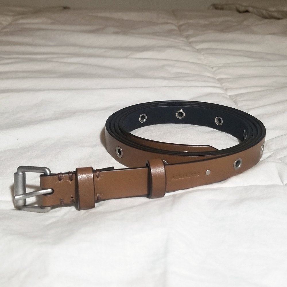 All Saints- Leather Wrap Belt